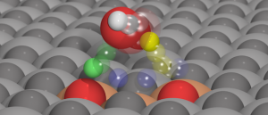 Hydrogen Diffusion on FeO/Pt(111)