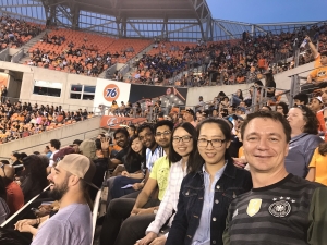 Go dynamos! Outraged at terrible refereeing at the Houston Dynamos game
